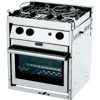 Force 10 For63251 Gimballed Gas Galley Range, American Standard, 2 Burner W/Oven - 63251 - 924-For63251F1